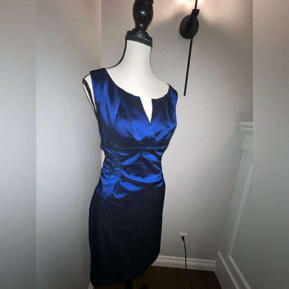 adrianna papell Royal blue dress - Picture 2 of 6